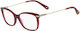 Chloe Plastic Eyeglass Frame Red CE2718-613-53-16-140