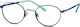 Titanflex Kids Metal Prescription Eyeglass Frame Titanium Blue ES830131