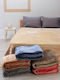 Sunshine Iris Velvet Blanket Double 220x240cm Elephant