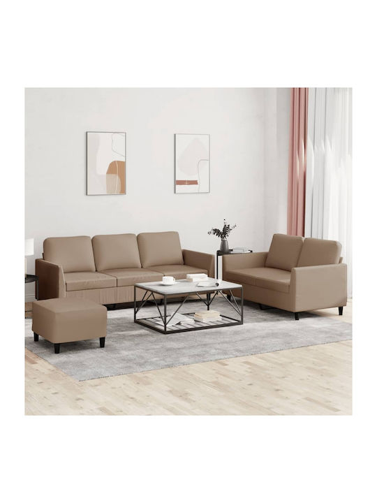 Σετ Σαλονιού 3-Sitzer & 2-Sitzer & Hocker