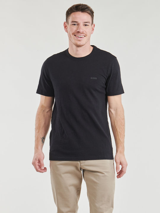 Hugo Boss Men's Short Sleeve Blouse Black