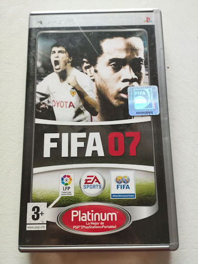 Fifa 07 Platinum Издание PSP Игра (Употребявано)
