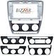 Bizzar Πρόσοψη 2 Din Συμβατή με Οθόνη 10" για Skoda Octavia 2005-2012