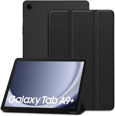 Tech-Protect Smartcase Flip Cover Μαύρο (Galaxy Tab A9+ Plus 11.0 X210 / X215 / X216)