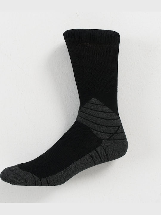 Douros Socks Мъжки термо чорапи Черен