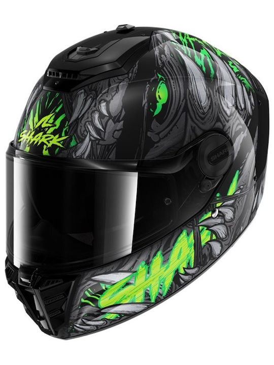 Shark Spartan RS Shaytan Cască Moto Față întrea...