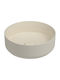 Bianco Ceramica Επικαθήμενος Νιπτήρας Πορσελάνης 36x36cm Ivory Matt