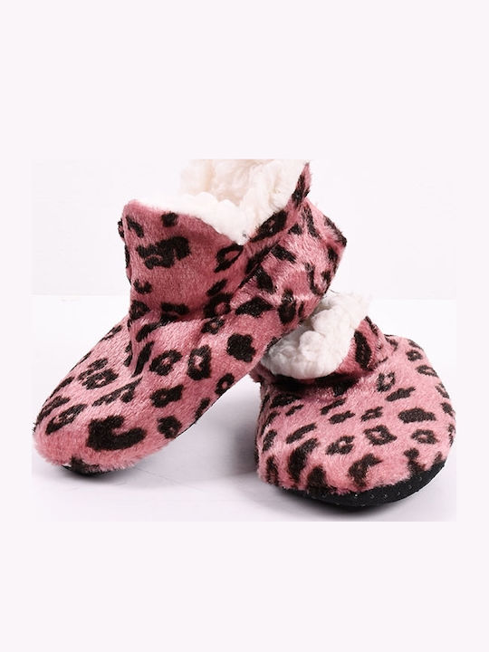 Oemen Kinderhausschuhe Stiefel Rosa