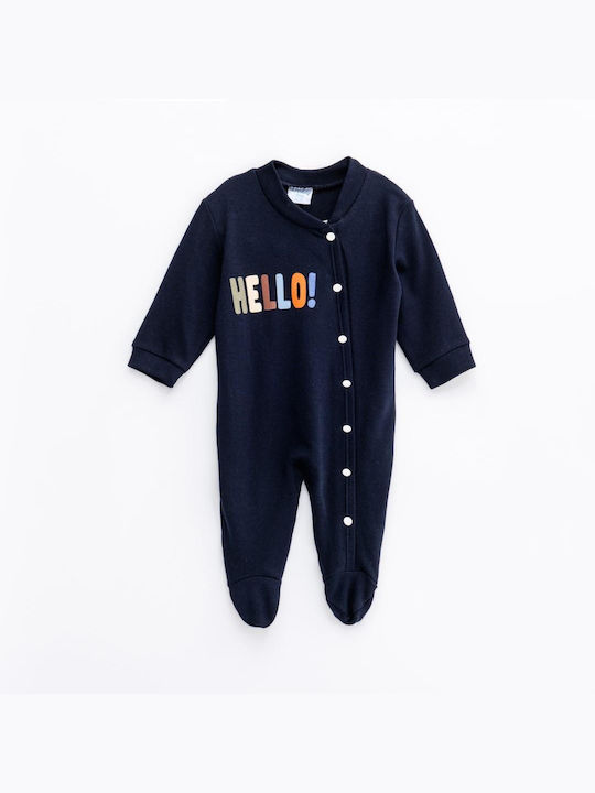 Funky Baby Bodysuit Set Blue