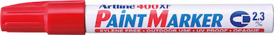 Artline Paint 400xf Permanent Marker 2.3mm Red - 2.3mm