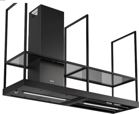 Franke FMY BK MATT F180 Insel-Dunstabzug 180cm Schwarz