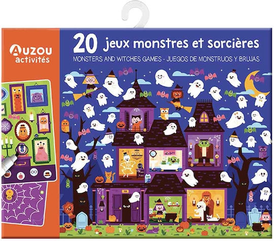 Auzou Children's Craft Cards With Activities For Απόκριες And Halloween for Children 3+ years Years