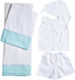 Nuova Vita Set Christening Oilcloths White-Verm...