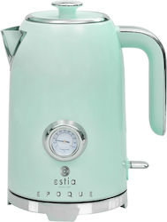 Estia Retro Epoque 1.7lt με Ισχύ 2200W Πράσινος Estia Retro Epoque 1.7lt με Ισχύ 2200W Πράσινος