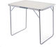 Kraft & Dele Tabelul Metalic pentru Camping Pliabil 80x60x69cm Alb