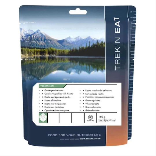Katadyn Trek'n Eat Garden Vegetables With Risotto Ready Meal With Vegetables Rice 637kcal 160gr 5 Years