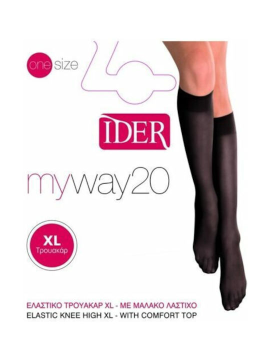 IDER My Way Women's Socks 20 Den FIME