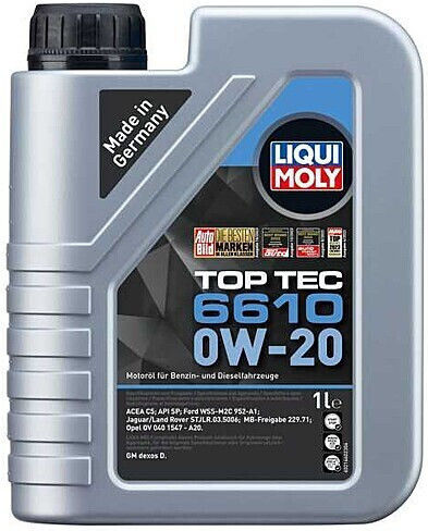 Liqui Moly Top Tec 6610 Car Oil 0W-20 1lt