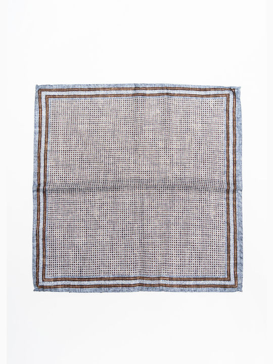 Monte Napoleone Men's Handkerchief Gray