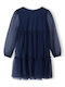 Minoti Kids Dress Blue.