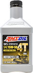 Amsoil Synthetisch Motorradöl für Viertaktmotoren 15W-50 946ml