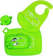 Queen Mother Queen Mother Baby & Kids Feeding Set Crocodile Made of Silicone with Anti-Slip Base Green 6 Pieces for 6+ Months