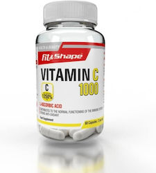 Fit & Shape Vitamin C Βιταμίνη 1000mg 60 κάψουλες