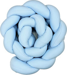 Baby Star Crib Bumpers Braided Inside Ciel 19x200cm