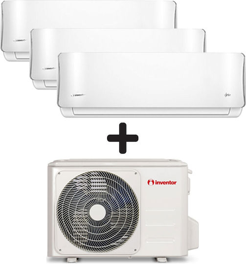 Inventor Aria Set of 3 Indoor Units (3x 9000 Btu) and Outdoor Unit (36000 Btu)