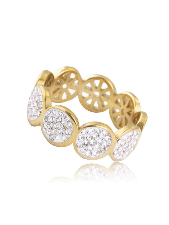 ecarla Women's Gold Plated Ring