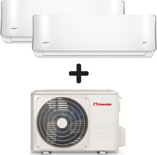 Inventor Aria Satz 2 Innengeräte (2x 9000 BTU) und Außeneinheit (18000 BTU)