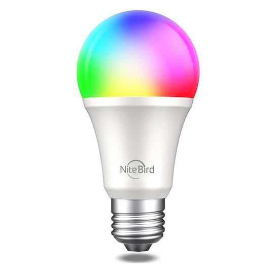 Gosund Bec Smart LED 8W pentru Dulie E27 și Formă A19 RGB 800lm Reglabil în intensitate