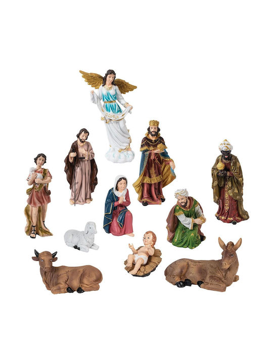 Lianos Christmas Figure Manger 11pcs