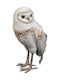 Lianos Christmas Figure Owl Height 25cm 4pcs