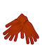 Women's Knitted Gloves Orange
