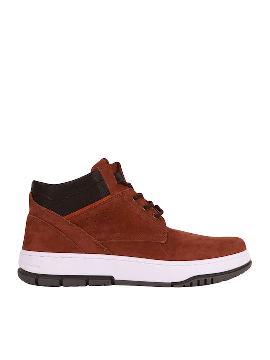 Antonio Shoes Suede Tabac maro Ghete barbati An...