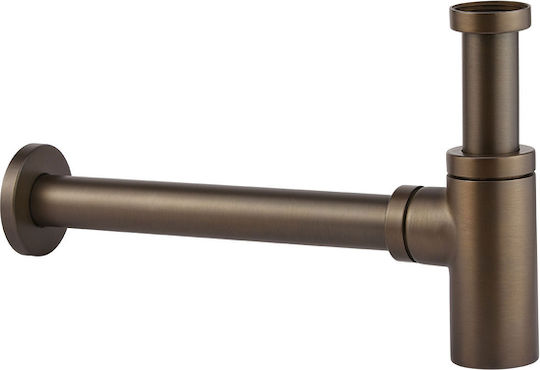 Armando Vicario Kupfer Siphon Spülbecken Bronze