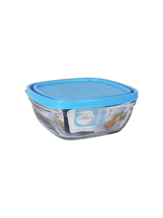 Duralex Glass Lunch Box Blue 610ml