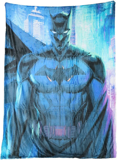 Dc Comics Blanket Fleece Blue 150x200cm