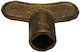 Brass Radiator Valve Key