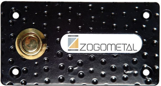 Zogometal Wall Push Bell Button Bronze 225