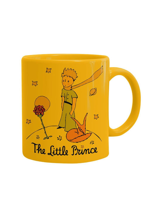 Koupakoupa Ο Μικρός Πρίγκιπας Classic Mug Ceramic Yellow 330ml 1pcs