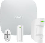 Ajax Systems Starterkit Ασύρματο Σύστημα Συναγερμού με Κέντρο (GSM)