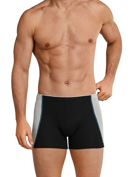 Schiesser Men's Boxer Black