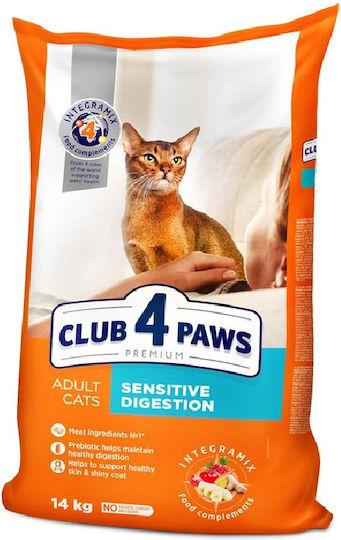 Club 4 Paws Premium Ξηρά Τροφή για Γάτες με Ευαίσθητο Γαστρεντερικό 2kg