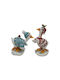 +Efo Christmas Plastic Figure Length 7.5cm 2pcs
