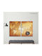 I-gallery World Δίπτυχος Πίνακας σε Καμβά 50x70cm