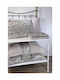 Down Town Home 834 Kissenbezug-Set Oxford Bombay Brown 52x75cm.