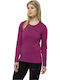 Jack Wolfskin Sky Thermal Damen Thermo Langarmshirt Lila