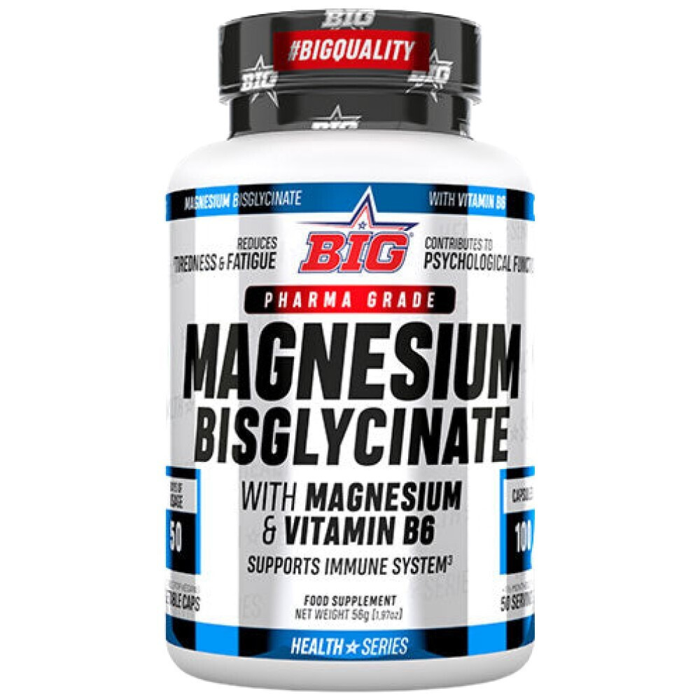 Magnésium Bisglycinate 1500 Mg - 180 Gélules (3 Mois) - 300 Mg De Magnésium élémentaire - Neuf - Marque VitaBright